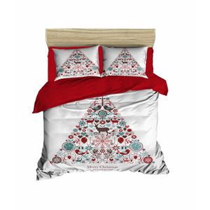 455 Red
White
Brown
Blue Double Quilt Cover Set