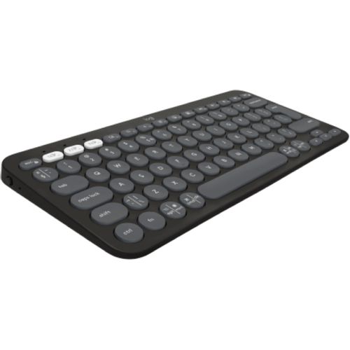 LOGITECH K380s Bluetooth Pebble Keys 2 US Graphite tastatura slika 1