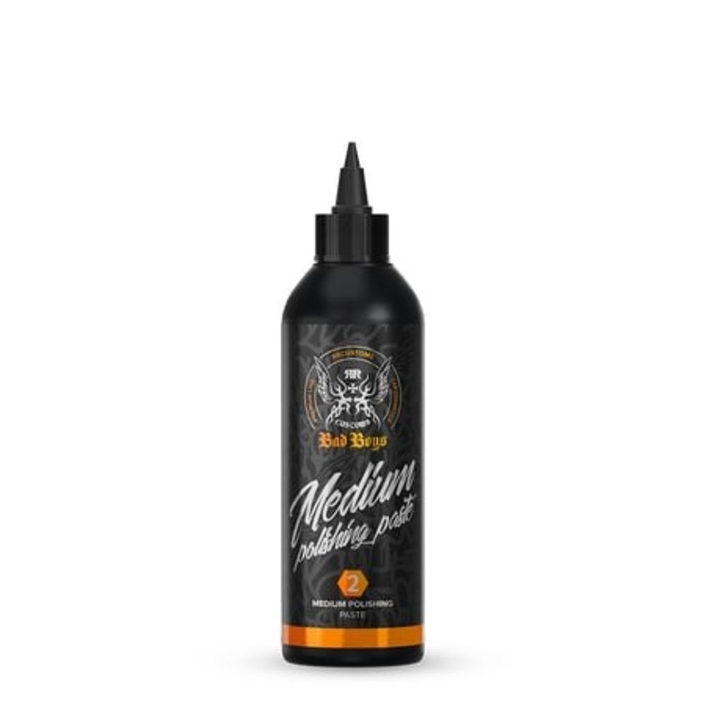 Bad Boys Polir pasta, srednje gruba, 250g slika 1