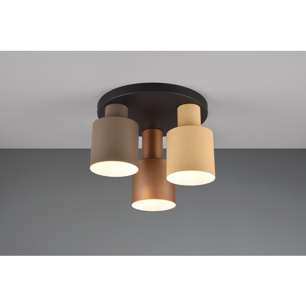 AGUDO-3 stropna lampa MULTIKOLOR 3XE27 slika 2