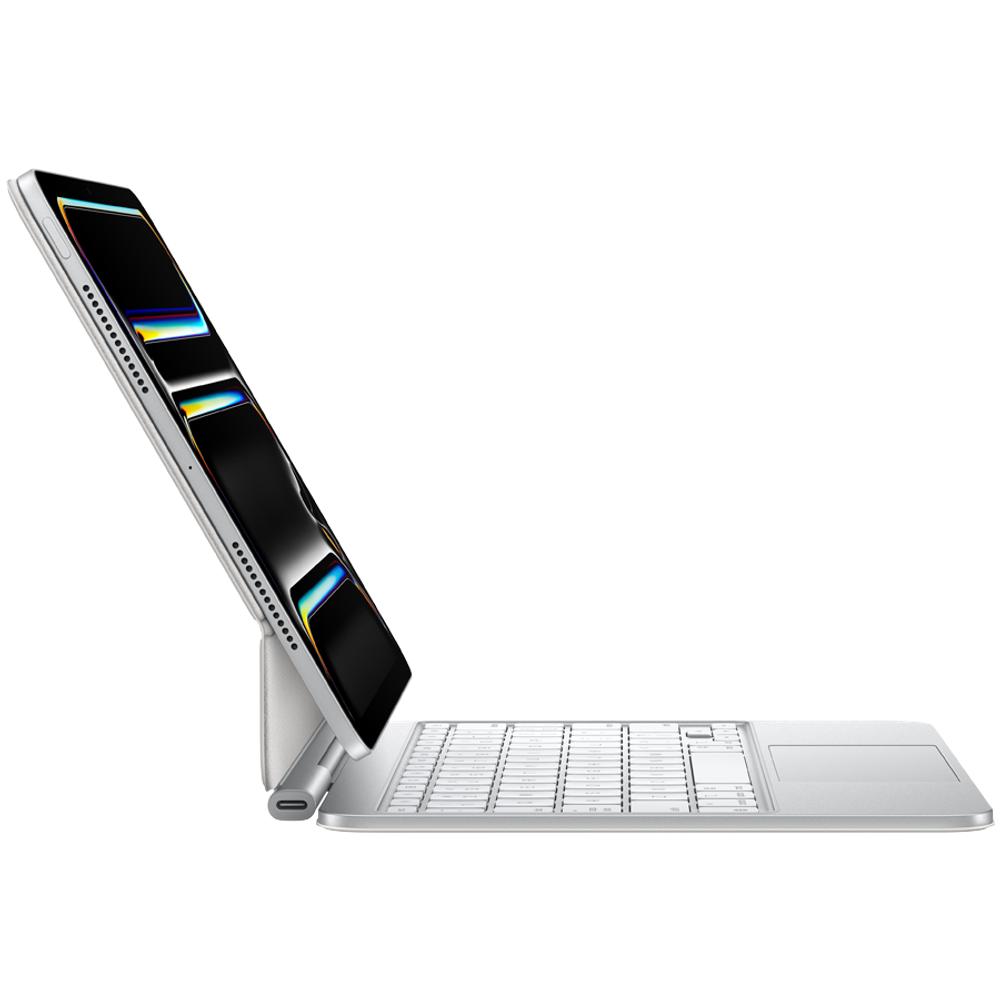 Magic Keyboard za iPad Pro 11-inčni (M4) - Međunarodna Engleska - Bijela, Model A2975 slika 4