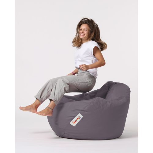 Atelier Del Sofa Premium XXL - Tamno Siva BaÅ¡tenska Fotelja od Pasulja slika 10