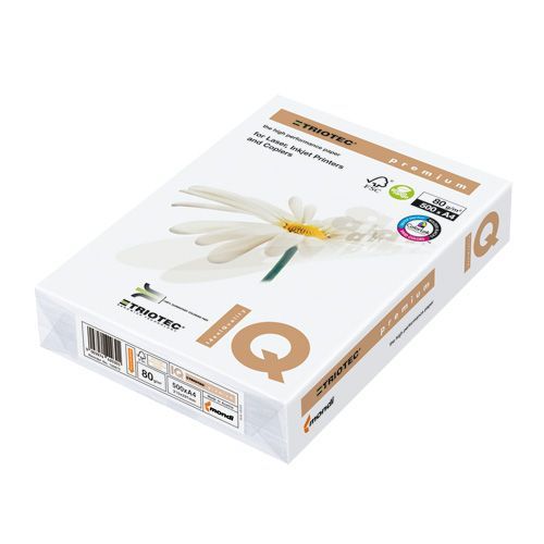 Papir fotokopirni A4 80 g/m2 IQ Triotec Premium slika 2