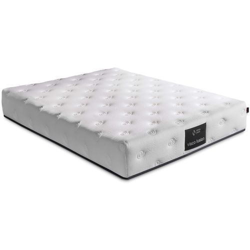 Woody Fashion Madrac, Bijela boja, Visco Fusion 200x200 cm Double Size Memory Foam and Pocket Spring Luxury Soft Mattress slika 5