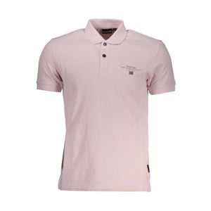 NAPAPIJRI POLO SHORT SLEEVE MAN PINK