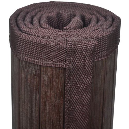 242114 Bamboo Bath Mat 60 x 90 cm Dark Brown slika 18