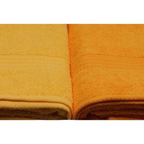 Colourful Cotton Set ručnika DANNA, 70*140 cm, 4 komada, Rainbow - Yellow slika 4