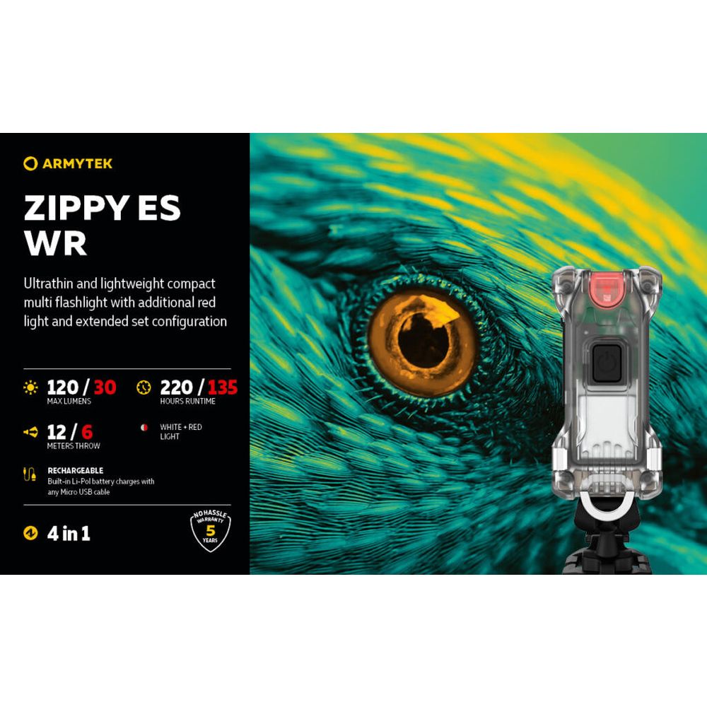 Armytek Baterijska lampa Zippy ES WR, Zelena slika 12