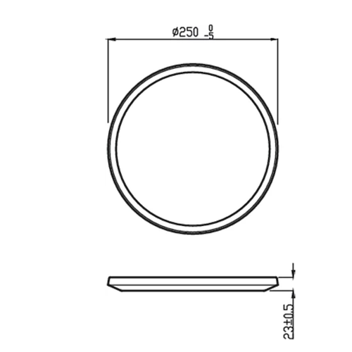 Philips superslim cl550 plafonska svetiljka 15w 2700lm slika 4