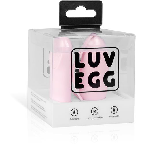 Vibrirajuče jaje LUV EGG, ružičasto slika 12