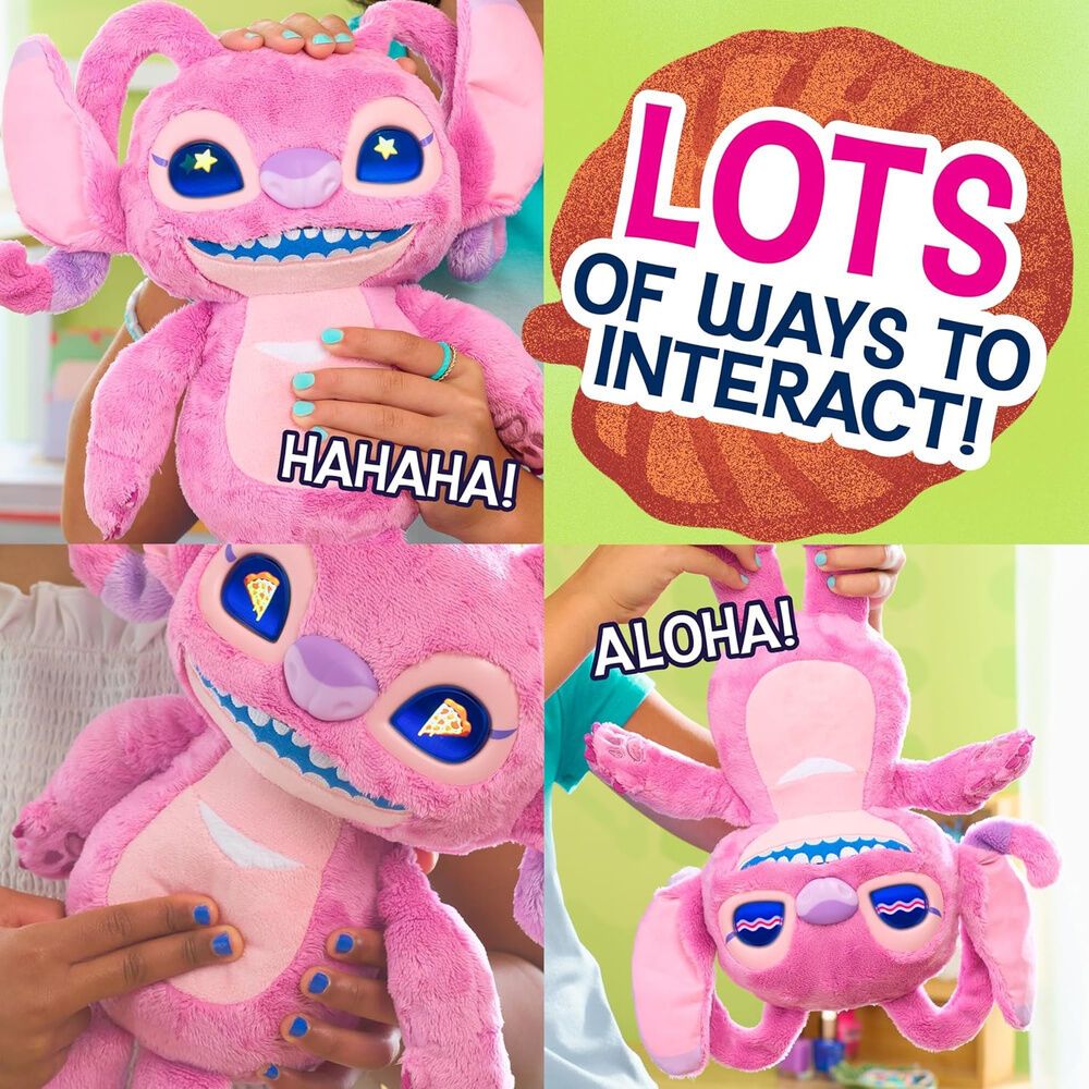 Interaktivna plišana igračka Angel Stitch Disney slika 6