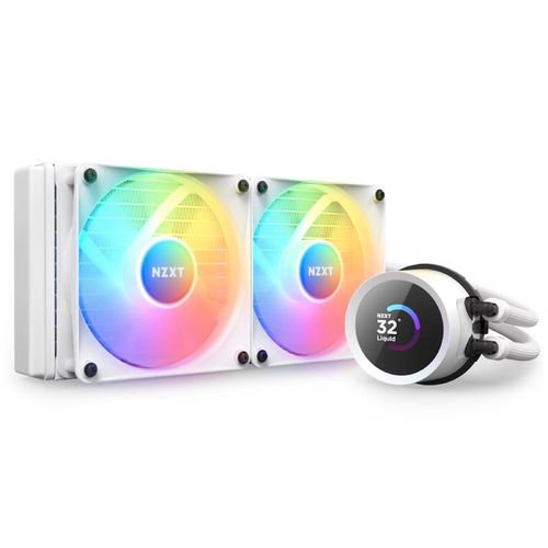 NZXT Kraken 240 RGB vodeno hlađenje belo (RL-KR240-W1) slika 1