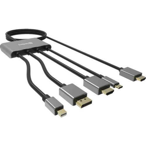 Kabl-display HUB Sandberg All-In-One USB C/DP/m DP/HDMI - HDMI 2m 509-21 slika 1