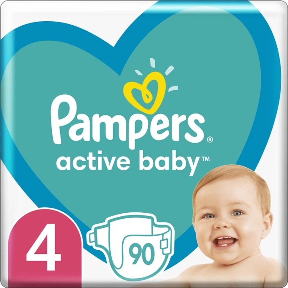 Pampers Active baby pelene giant pack plus 4-KRATAK ROK  slika 1