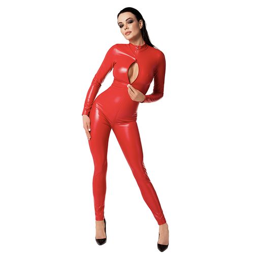 Crveni seksi kombinezon Orgia Overall Red slika 1