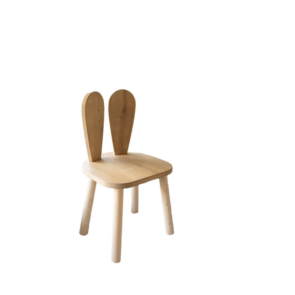 Bunny Chair - Smeđa dječija stolica slika 3