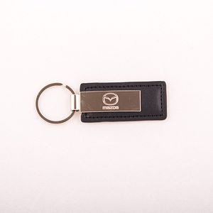Privjesak za ključ od kože i metala za Mazda