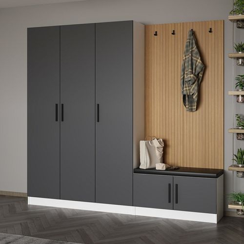 Noah - 8296 Anthracite Hall Stand slika 3