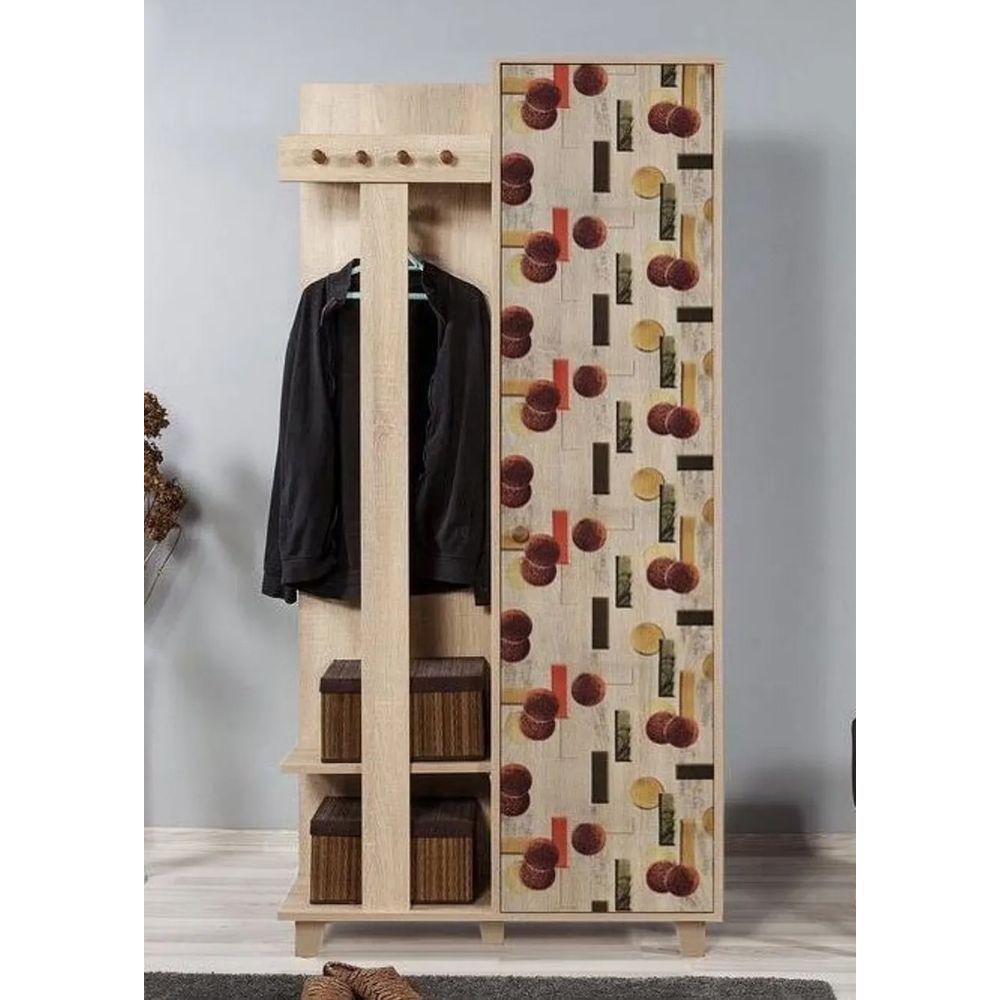 Hall stand Garmanto 90 - 521, boja / nijanse sonoma hrasta slika 2