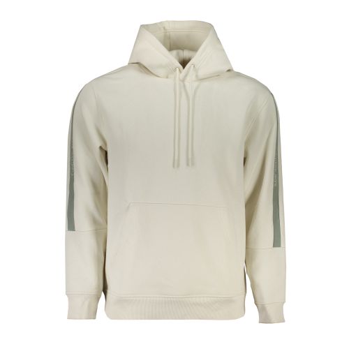 CALVIN KLEIN MEN'S WHITE ZIPLESS SWEATSHIRT slika 1