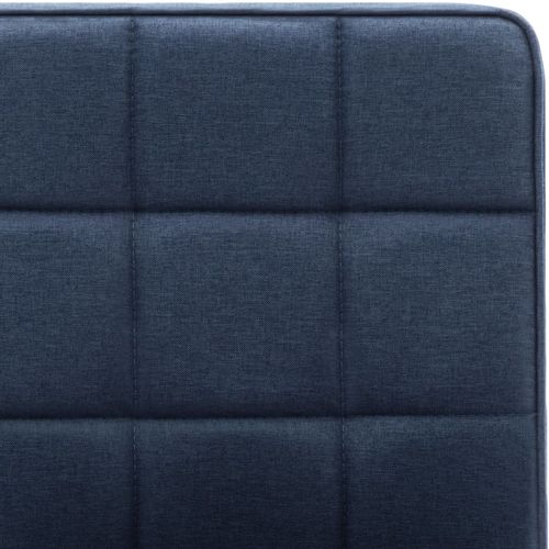 Blagovaonske stolice od tkanine 2 kom plave slika 7