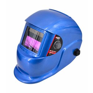 AWTOOLS Samozatamnjujuća zavarivačka maska LYG-8 plava DIN 9-13 s dvostrukim lakiranjem