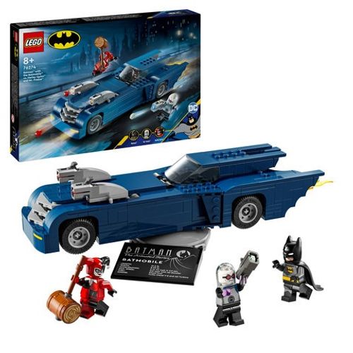 LEGO® SUPER HEROES 76274 Batman™ i Batmobile™ protiv Harley Quinn™ i Mr. Freezea™ slika 1