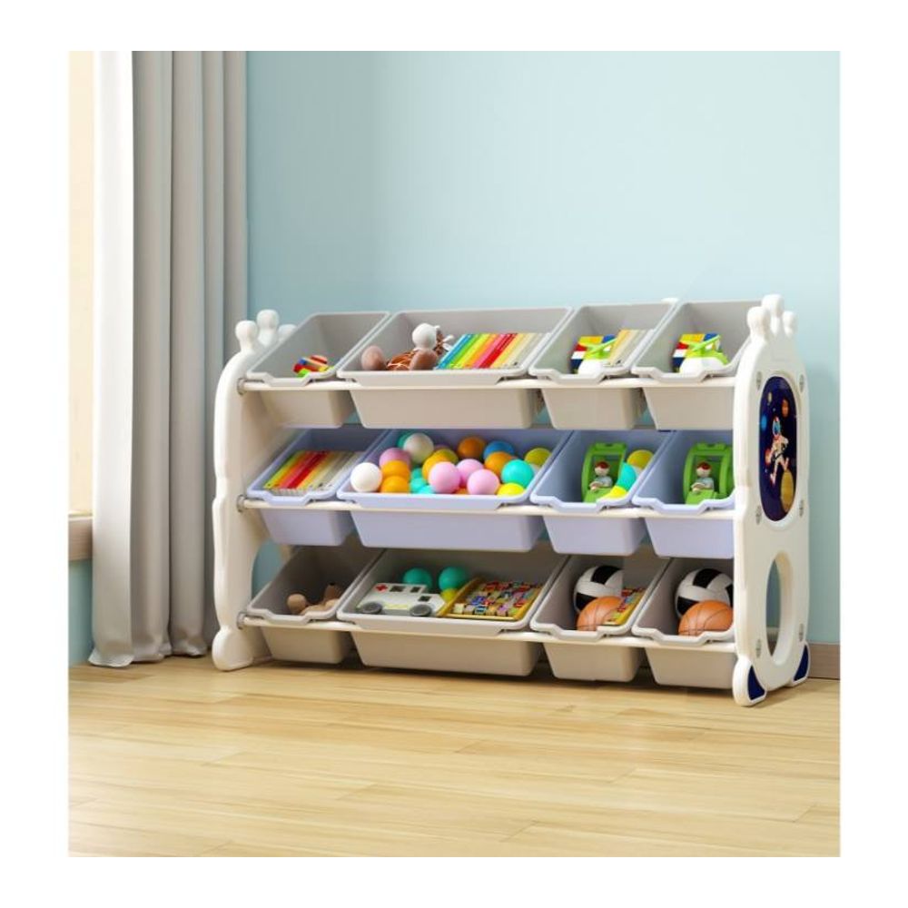 Mamakids ormarić organizator za dječje igračke 110X40X70 cm slika 1