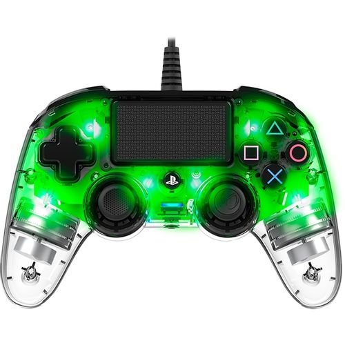 NACON PS4 WIRED ILLUMINATED COMPACT CONTROLLER GREEN slika 2