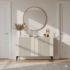 Konzola Corsa 120 - Bijela i Travertin