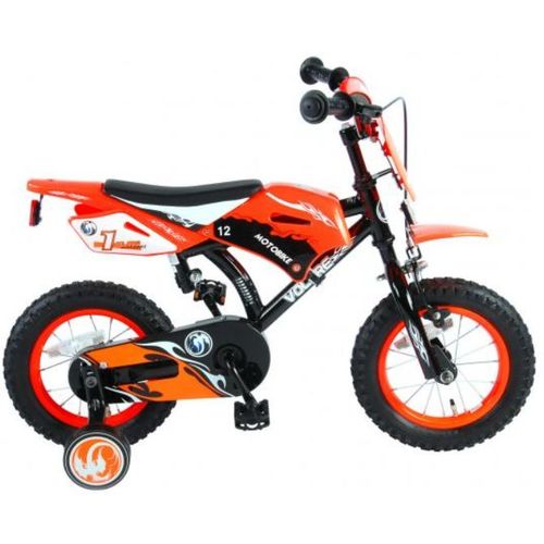 Volare dječji bicikl - motor 12" narančasti slika 1