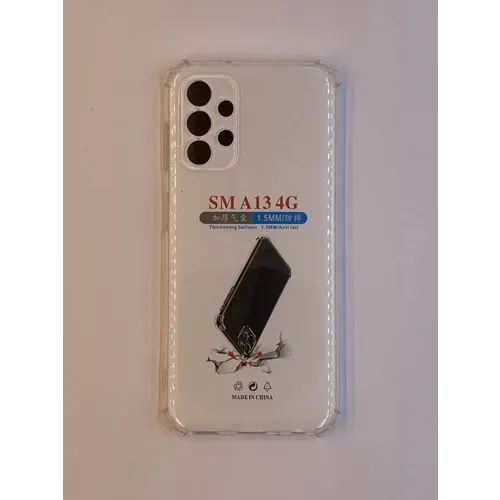 Maska za Samsung A13 4G transparent sa ojačanim ivicama slika 1