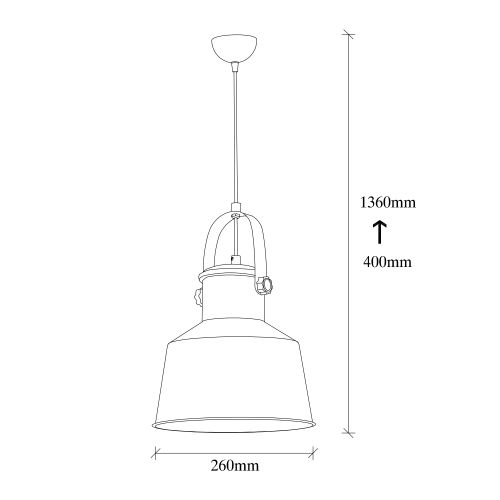 Dodo - 2582 White Chandelier slika 3