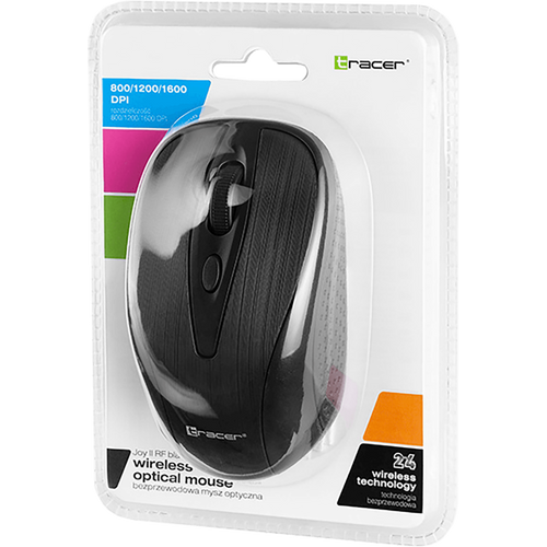 Tracer Miš bežični, 1600 dpi, 2.4 GHz, USB nano, Plug&amp;Play - MAUSE JOY II RF NANO USB slika 2