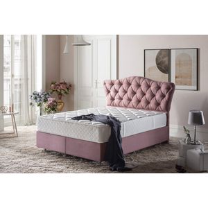 Woody Fashion Madrac, Bijela boja, Daisy 200x200 cm Double Size Luxury Middle Mattress