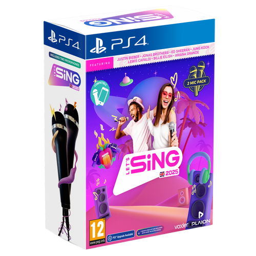 Let's Sing 2025 - Paket s dva mikrofona (Playstation 4) slika 1