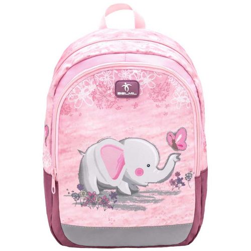 Belmil ruksak za vrtić kiddy pink elephant slika 8
