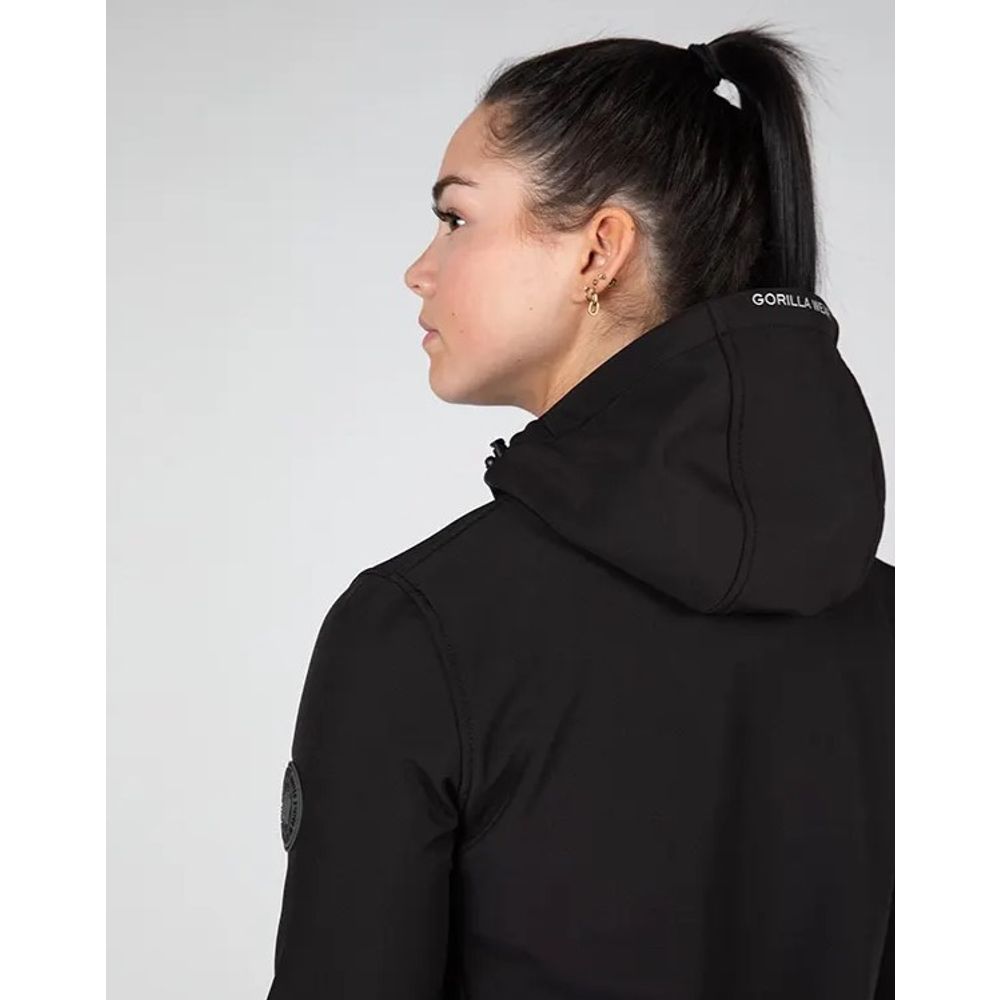 Gorilla Wear Mina Softshell Jakna, Crna slika 4