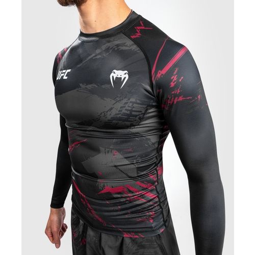 Venum UFC Authentic Fight Week 2.0 Rashguard DR Crno/Crveni M slika 4