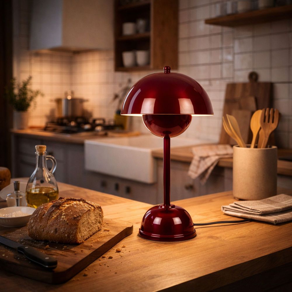 Stolna Lampa Eylul - 15681 - E, boje: Kestenjasta slika 3