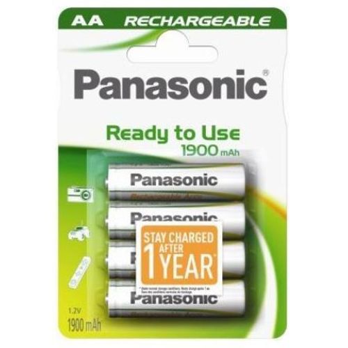 Panasonic baterije HHR-3MVE/4BC, 1900mAh, punj. Ready to use AA slika 1