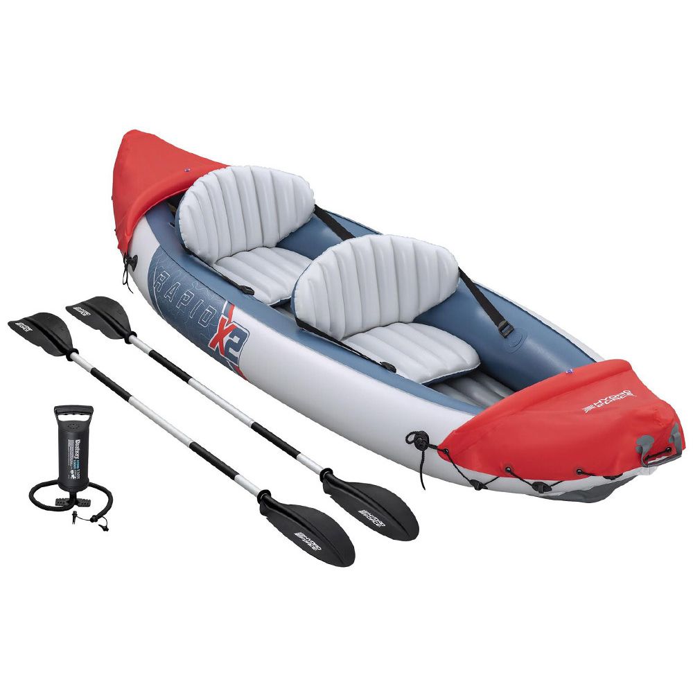 Bestway Napuhani kajak za 2 osobe LITE-RAPID X2 + vesla maks. 160 kg 65077 slika 3