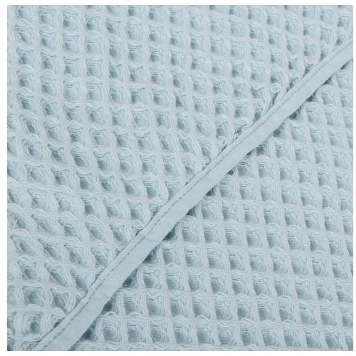 Ceba Baby dječji ručnik Waffle Line Mist Blue 100x100 slika 2