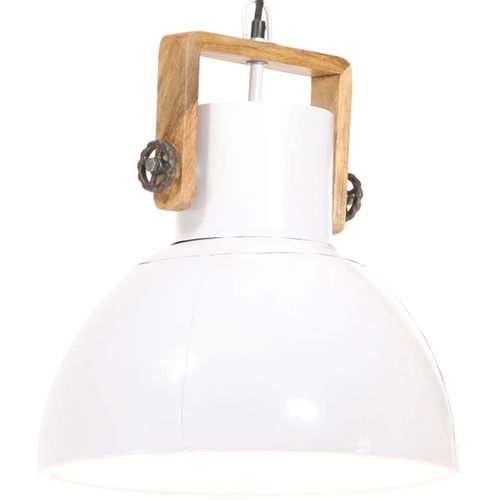 Industrijska viseća svjetiljka 25 W bijela okrugla 40 cm E27 slika 28
