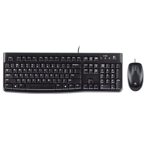 LOGITECH MK120 US 920-002563 Crna Žična tastatura i miš slika 2