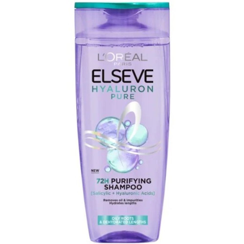 L’Oréal Paris Elseve Hyaluron Pure Šampon za dehidriranu kosu koja se brzo masti 250ml slika 1