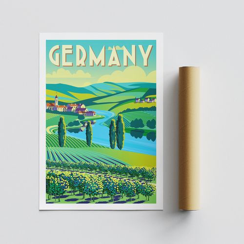 Wallity Poster A3, Germany - 1975 slika 4