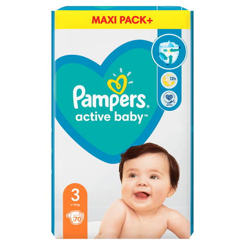 Pampers Active-Baby JPM Maxi-Pack+ slika 3