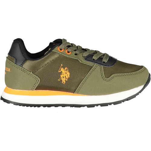 US POLO ASSN. GREEN SPORTS SHOES FOR CHILDREN slika 1