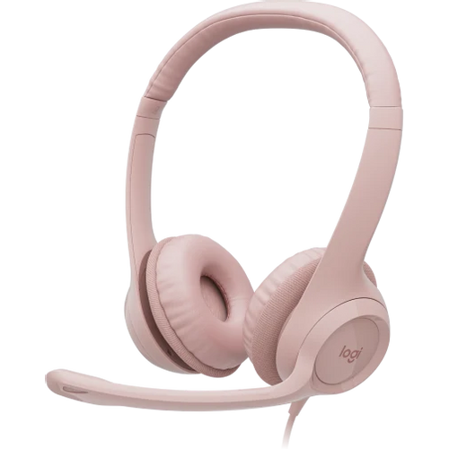 Slušalice Logitech H390 USB - ROSE, 981-001281 slika 1